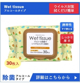 ウエットティッシュ（30枚入）